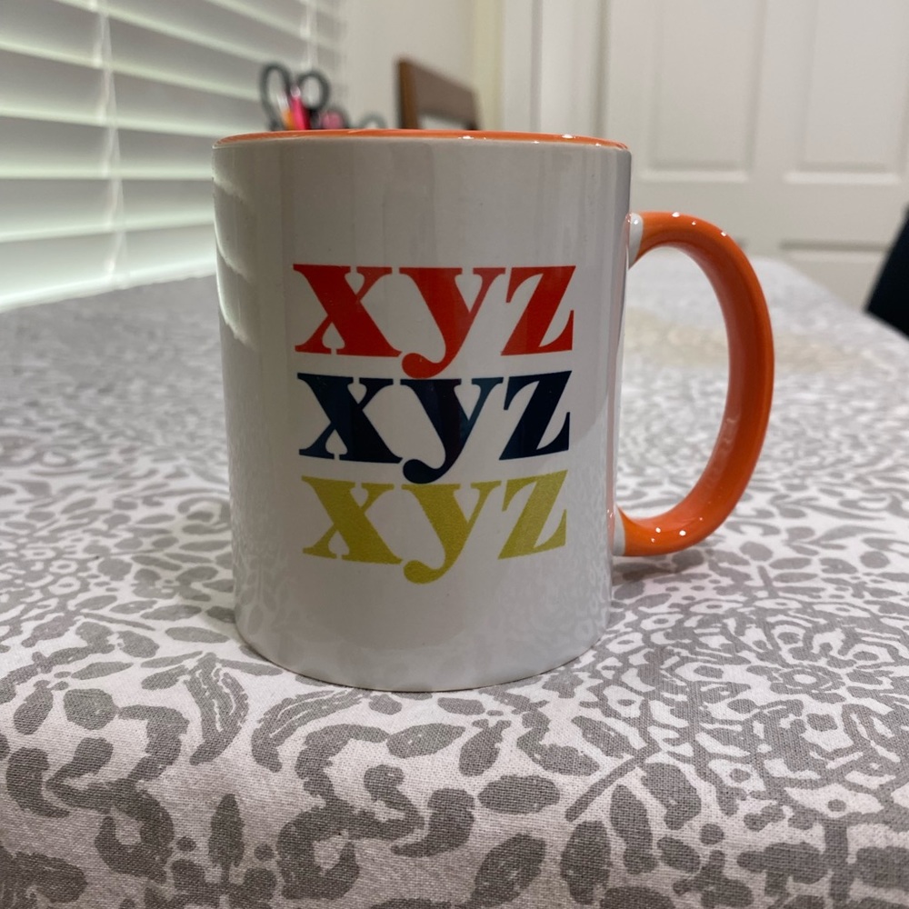 XYZ ventures mug- New, ceramic